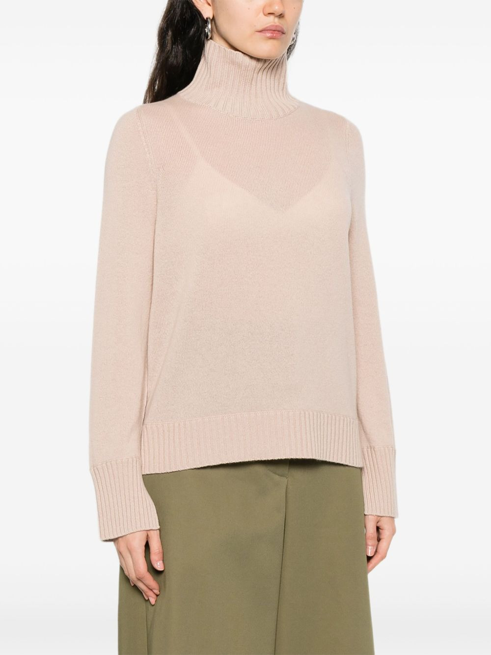 turtleneck cashmere sweater - 3