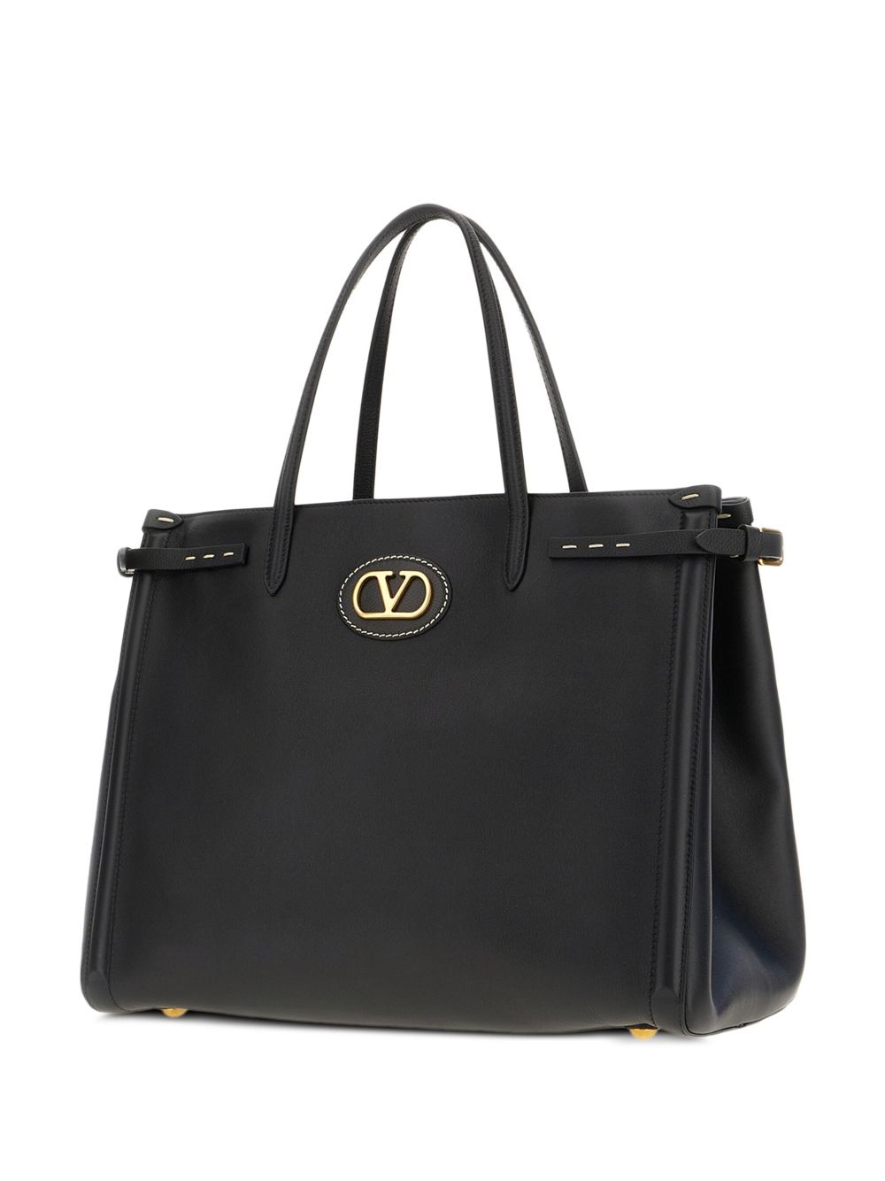 logo-plaque tote bag - 3