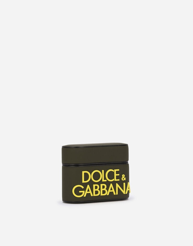 Dolce & Gabbana Rubber airpods pro case with micro-injection logo outlook