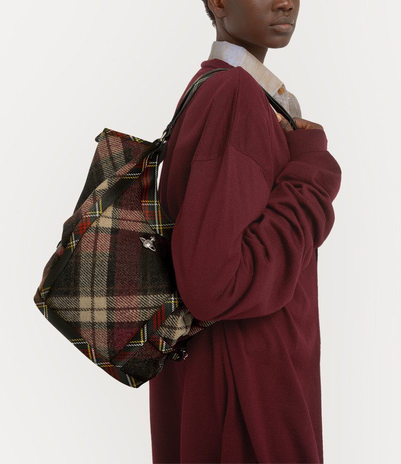 Vivienne Westwood OLIVE LARGE SHOULDER BAG outlook