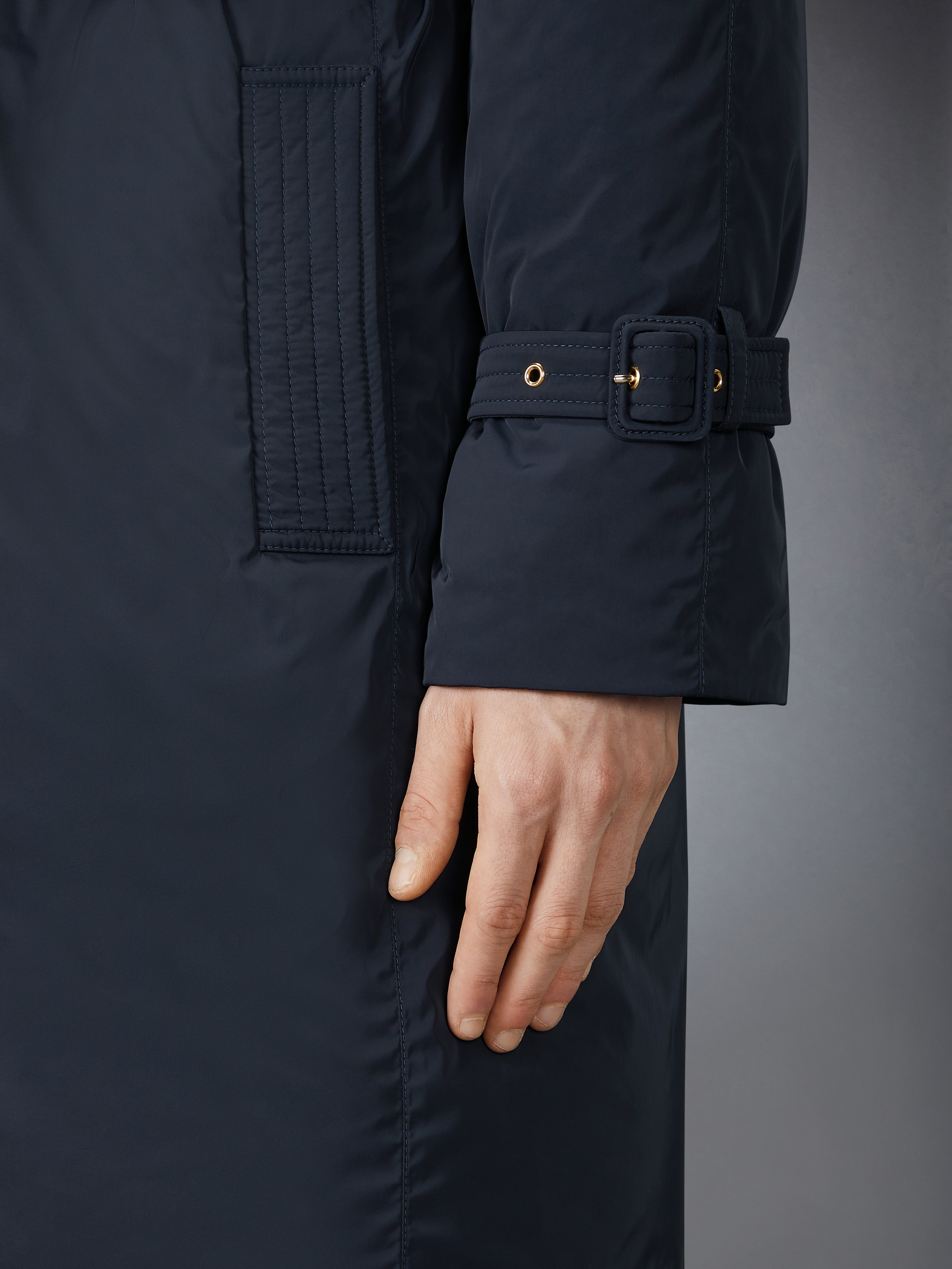 POLY TWILL 4-BAR DOWN FILLED PARKA - 7