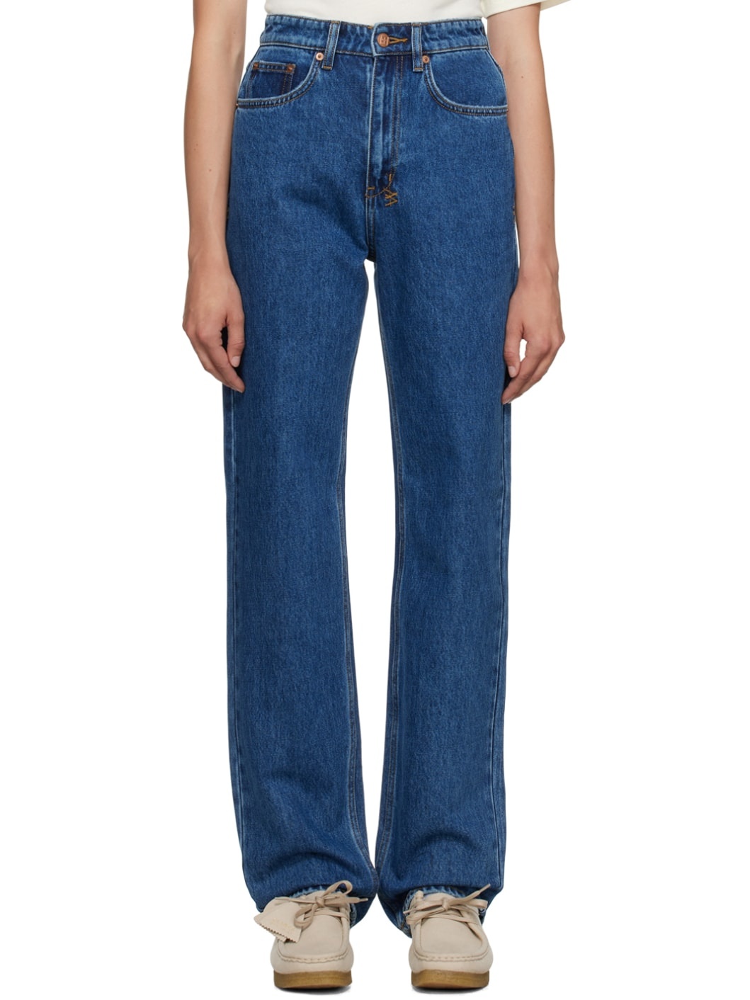 Blue Playback Jeans - 1