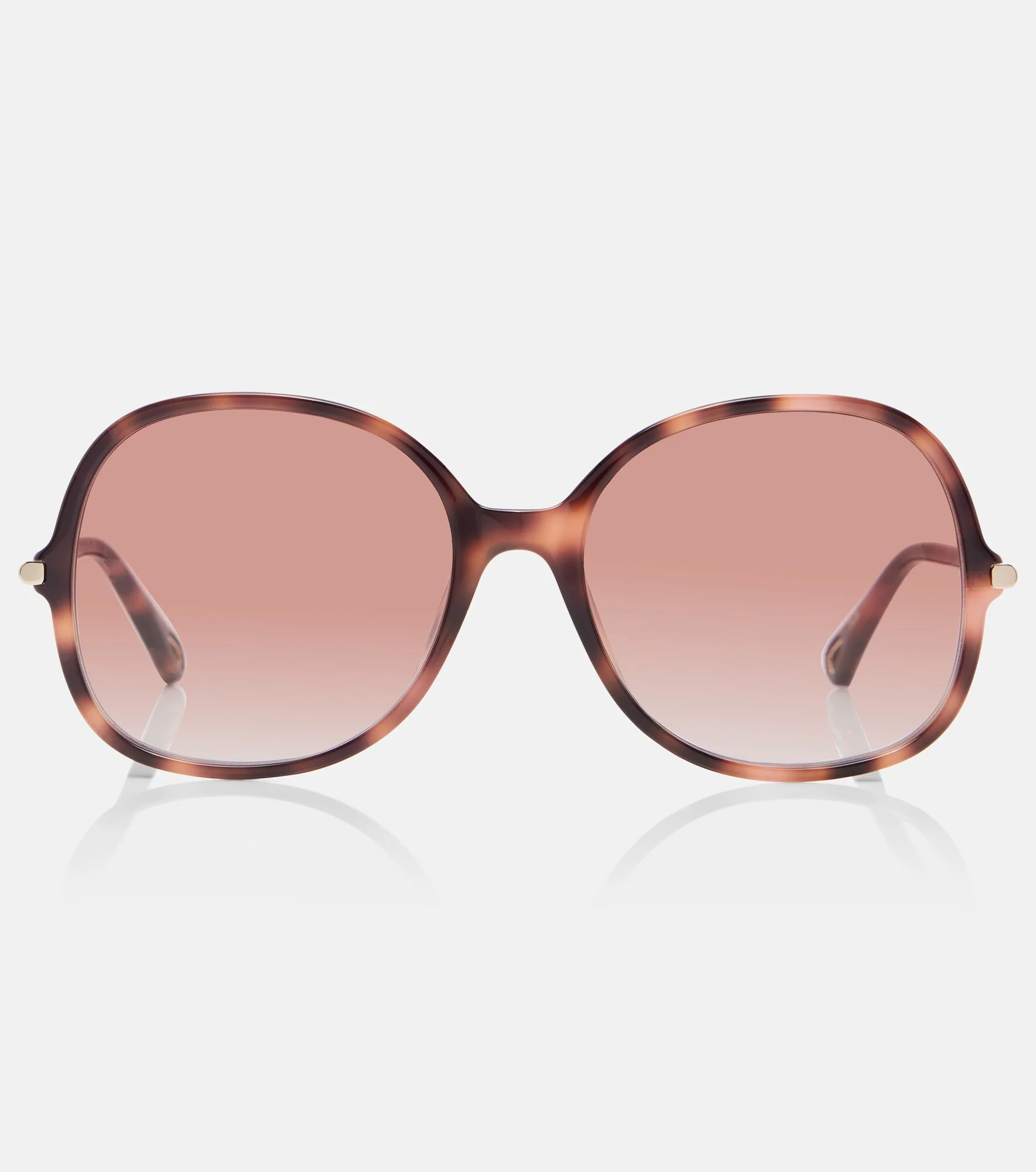 Tubolar oversized sunglasses - 1