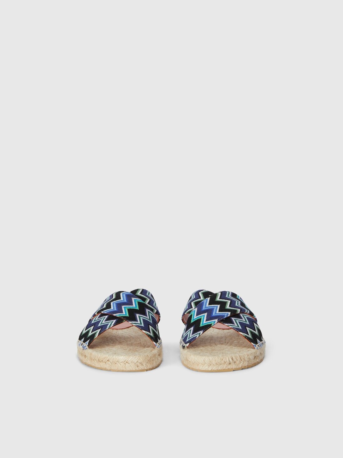Espadrilles with rope sole and cross-over straps - 3