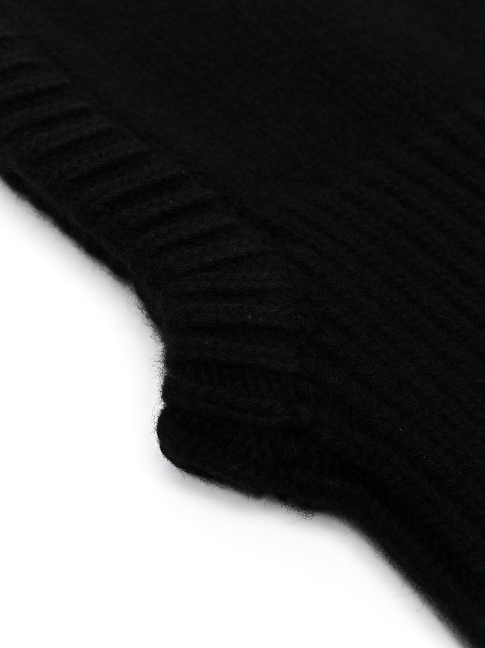 ribbed-knit wool balaclava - 2