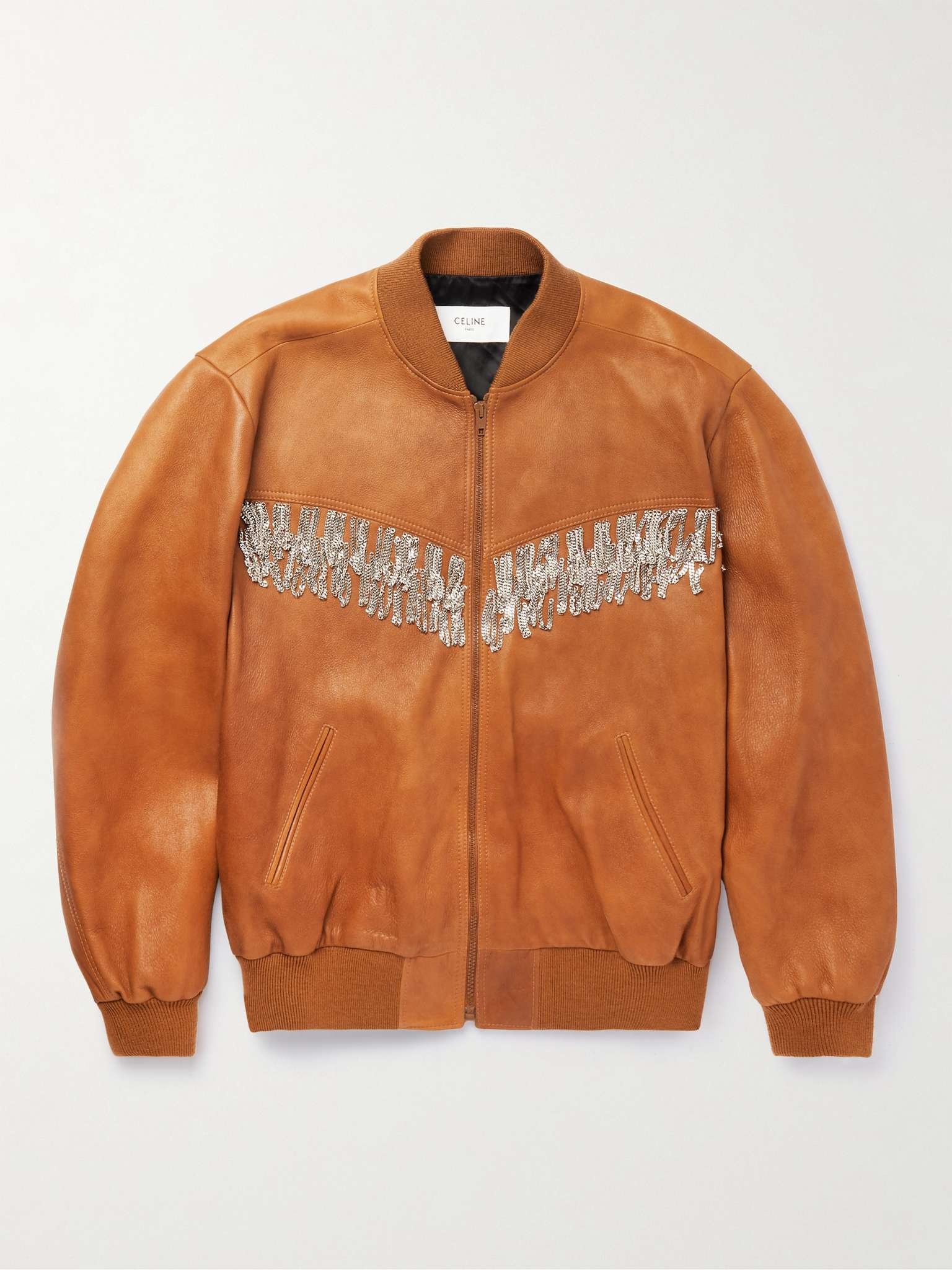 【CELINE】 セリーヌ JACKET IN SUEDE ジャケット Suede jacket CELINE HOMME Suede Bomber Jacket for Men | MR PORTER