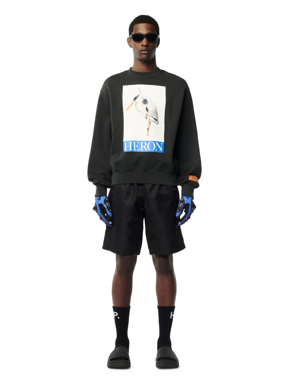 Heron Bird Painted Crewneck - 2