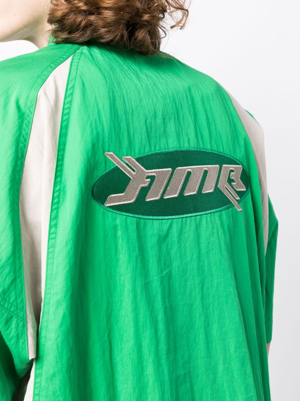 logo-patch dolman-sleeve shirt - 5