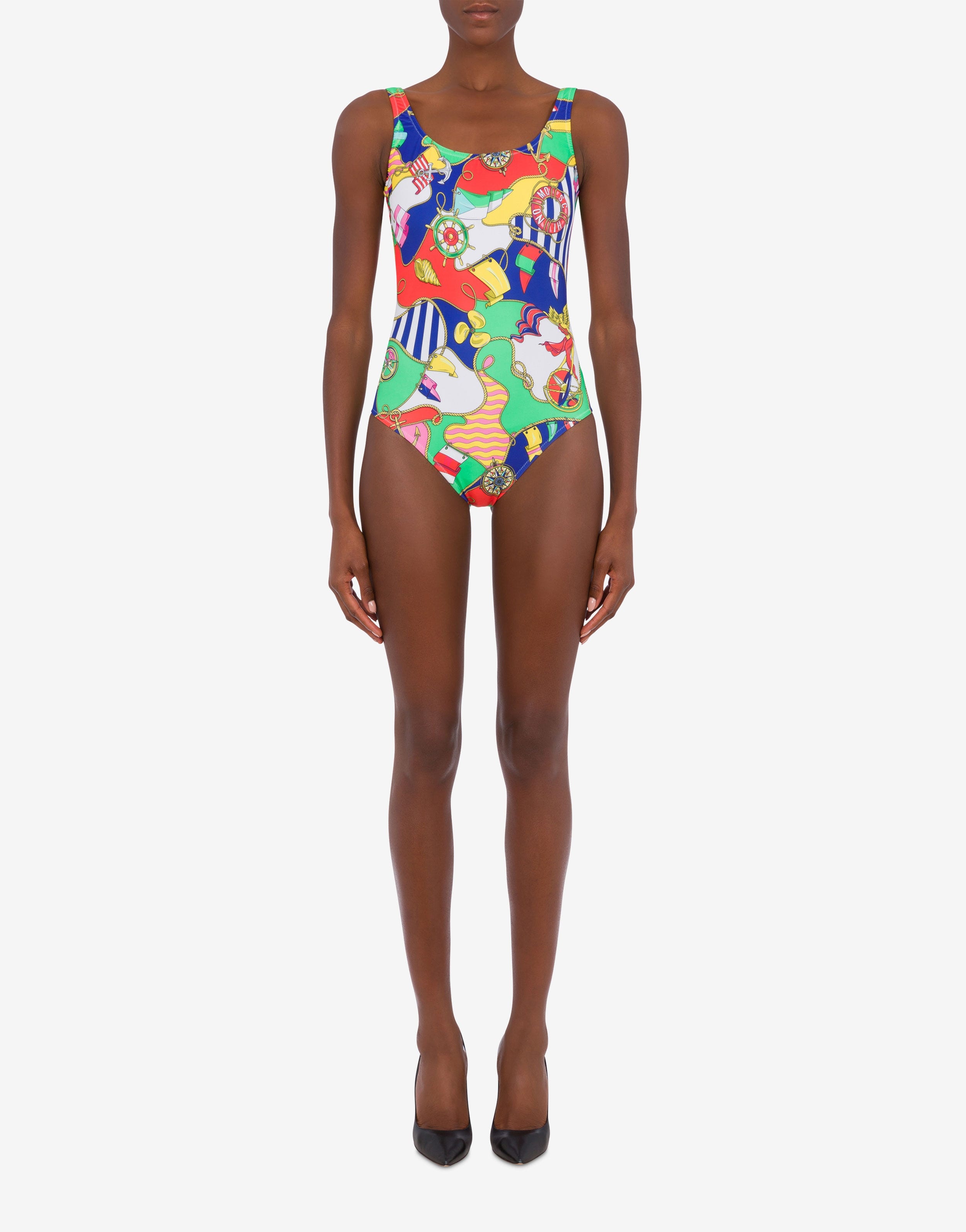 ALLOVER NAUTICAL SWIMSUIT - 2