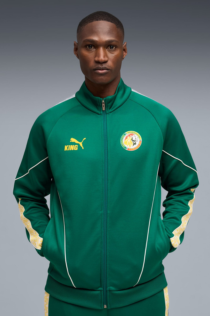 PUMA Senegal KING Anthem Men's Soccer Jacket outlook
