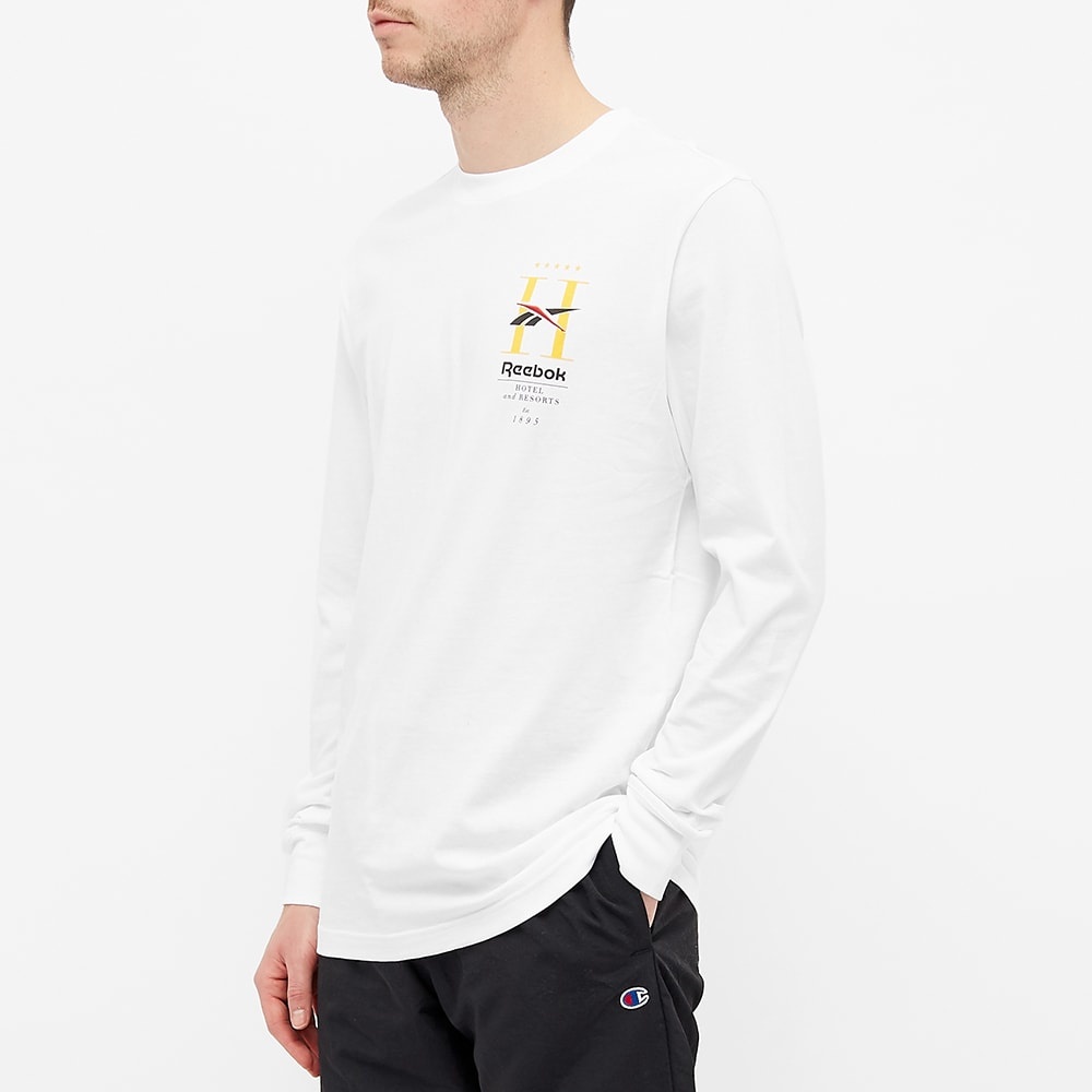 Reebok Long Sleeve Hotel Souvenir Tee - 3