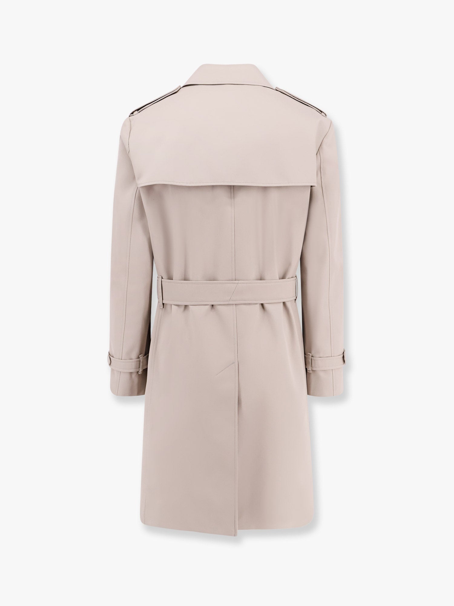 Burberry Cotton Blend Trench With Check Lining - 2