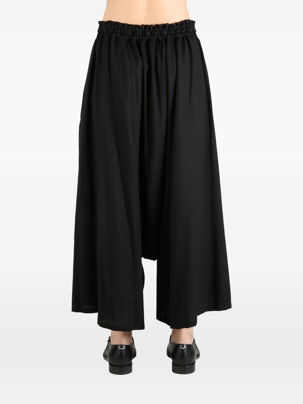 drop-crotch trousers - 4
