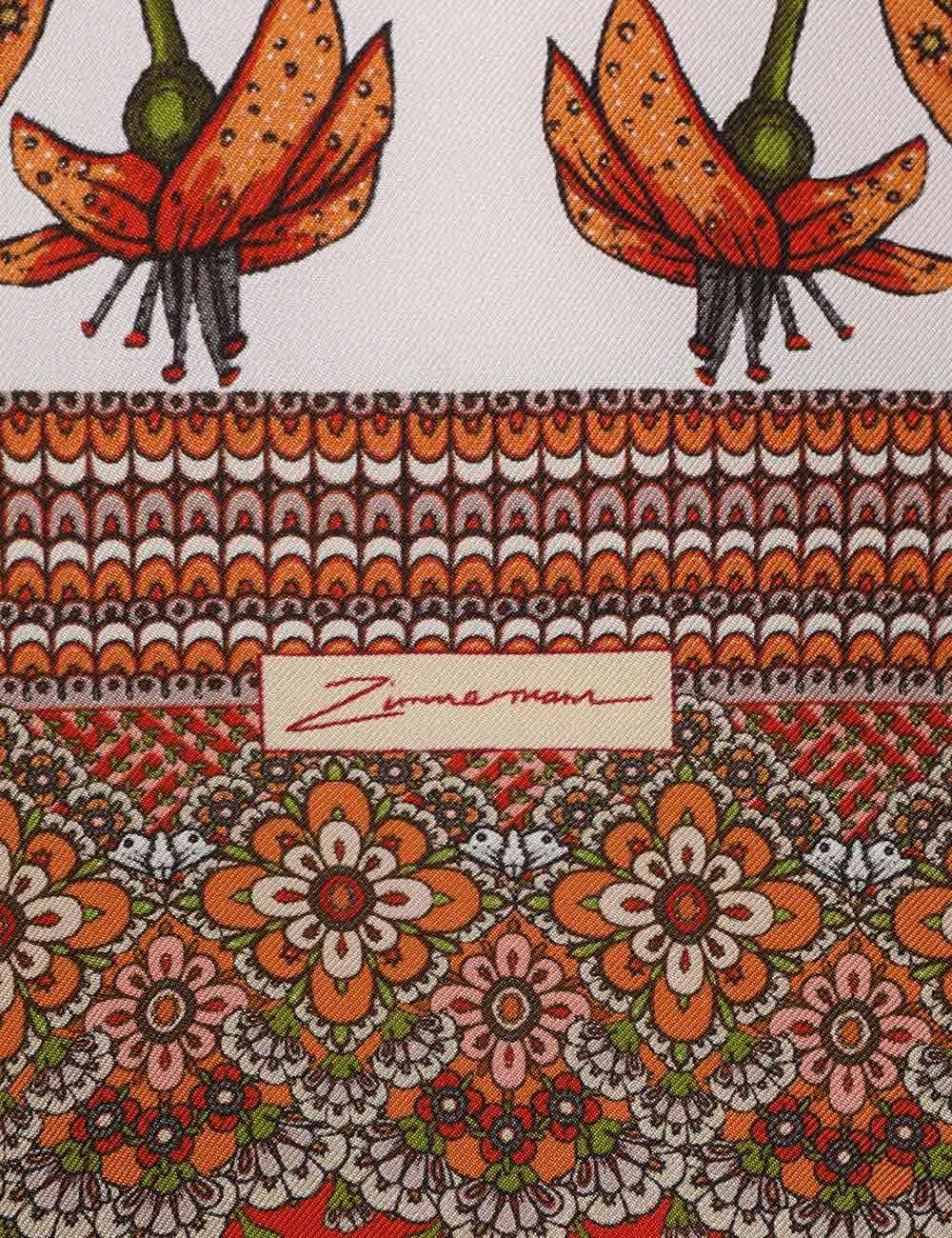 SILK SQUARE SCARF - 4