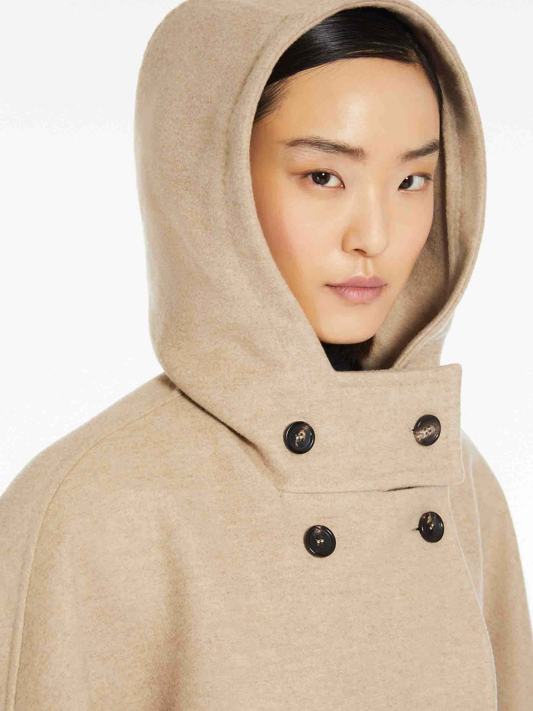 OVERSIZED HOODED COAT - 4