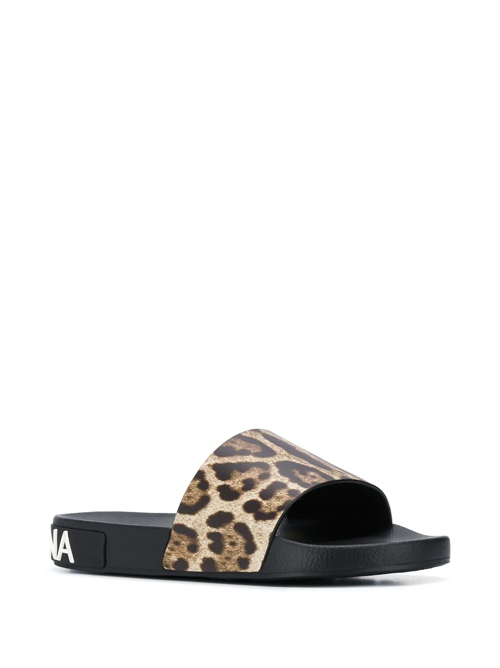 leopard print slides - 2