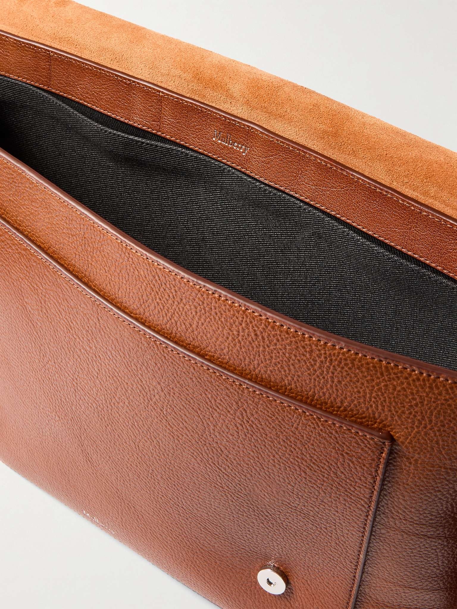 Chiltern Full-Grain Oak Legacy NVT Leather Messenger Bag - 3