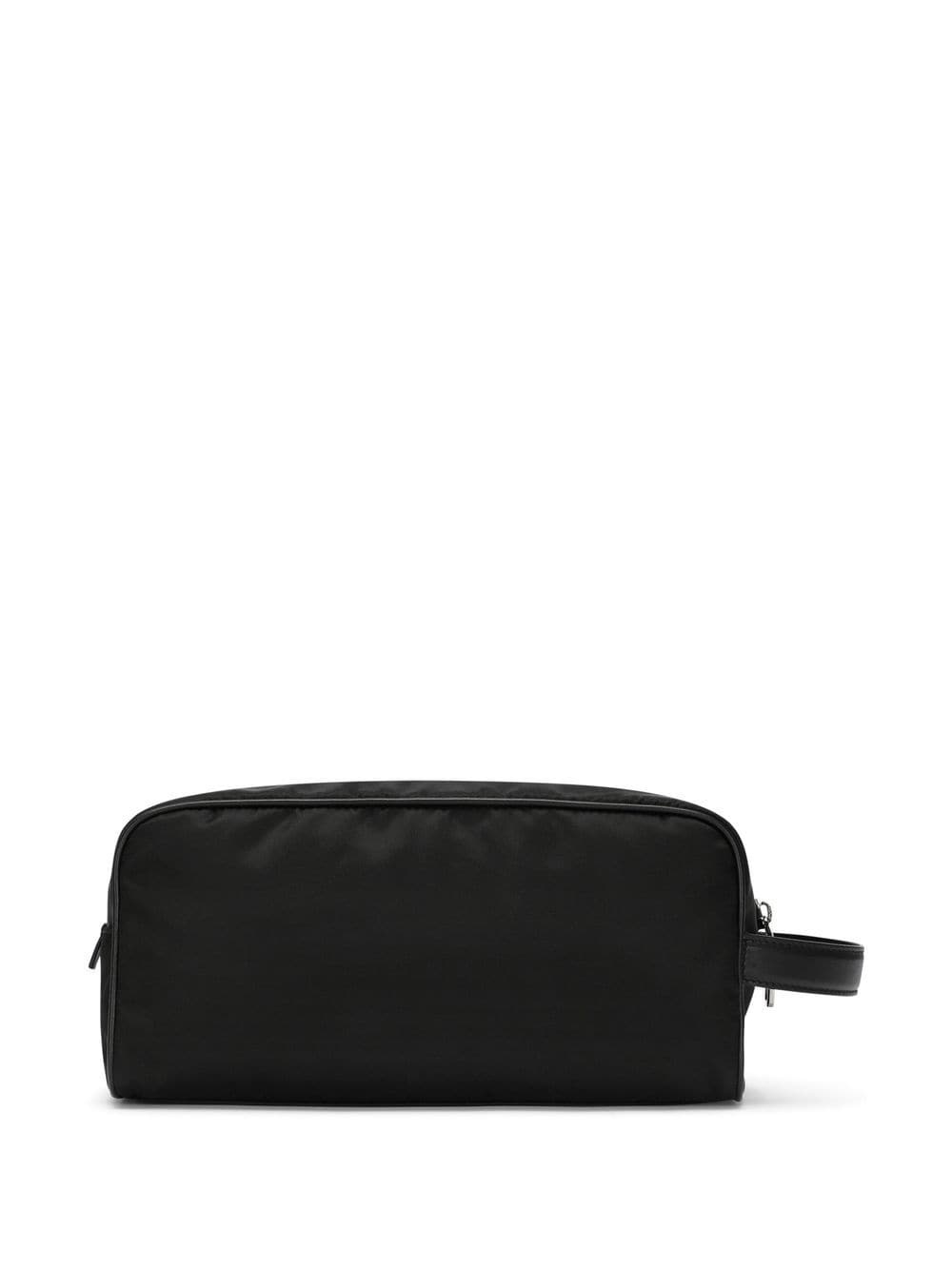 logo-plaque wash bag - 2