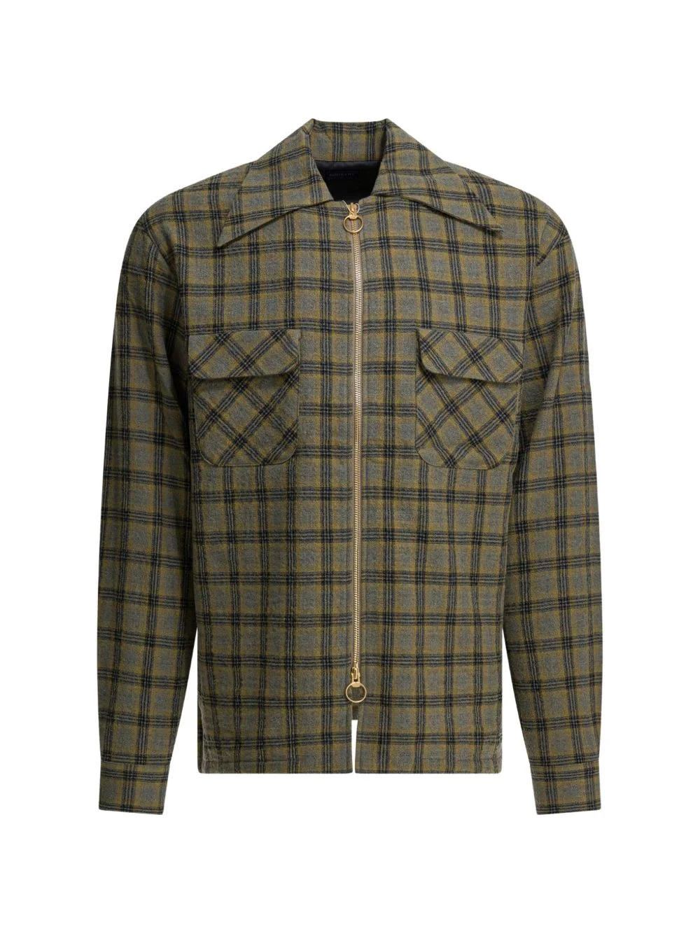 checked overshirt - 1