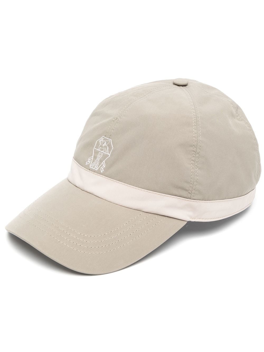 embroidered-logo cap - 1