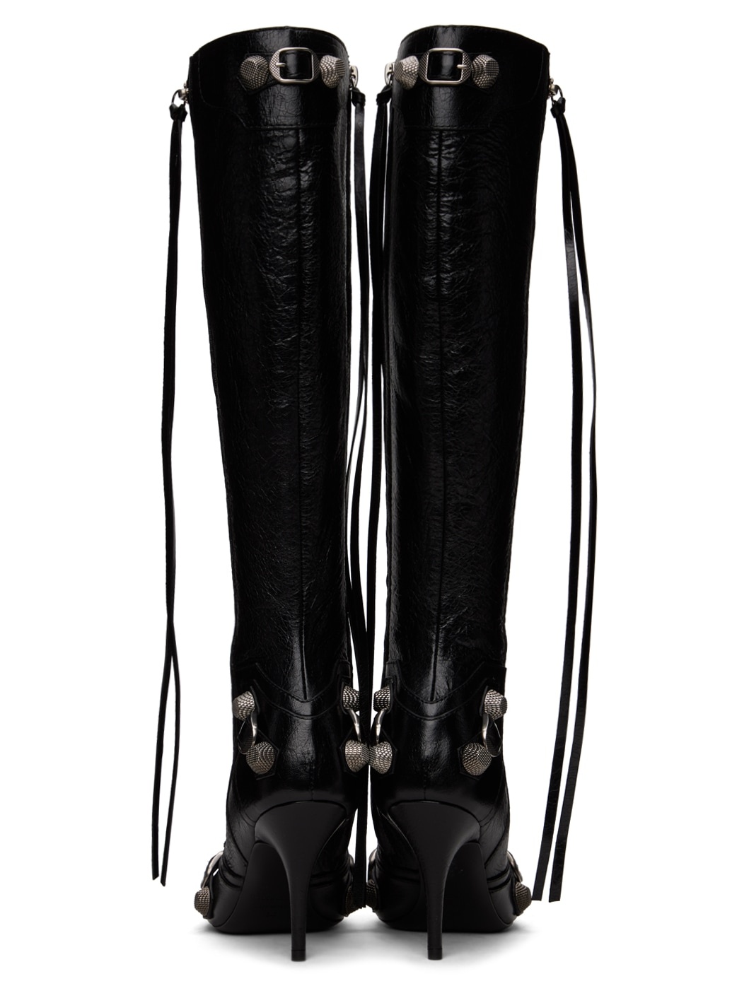 Black Cagole 90mm Tall Boots - 2