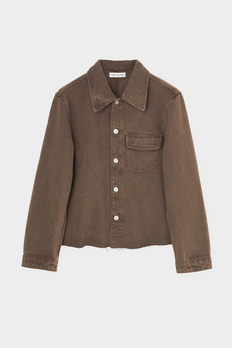 Cut Rebirth Jacket Choco Overdye 1