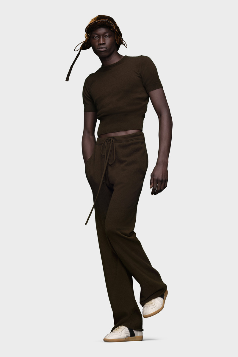 Maison Margiela Cashmere knit trousers outlook