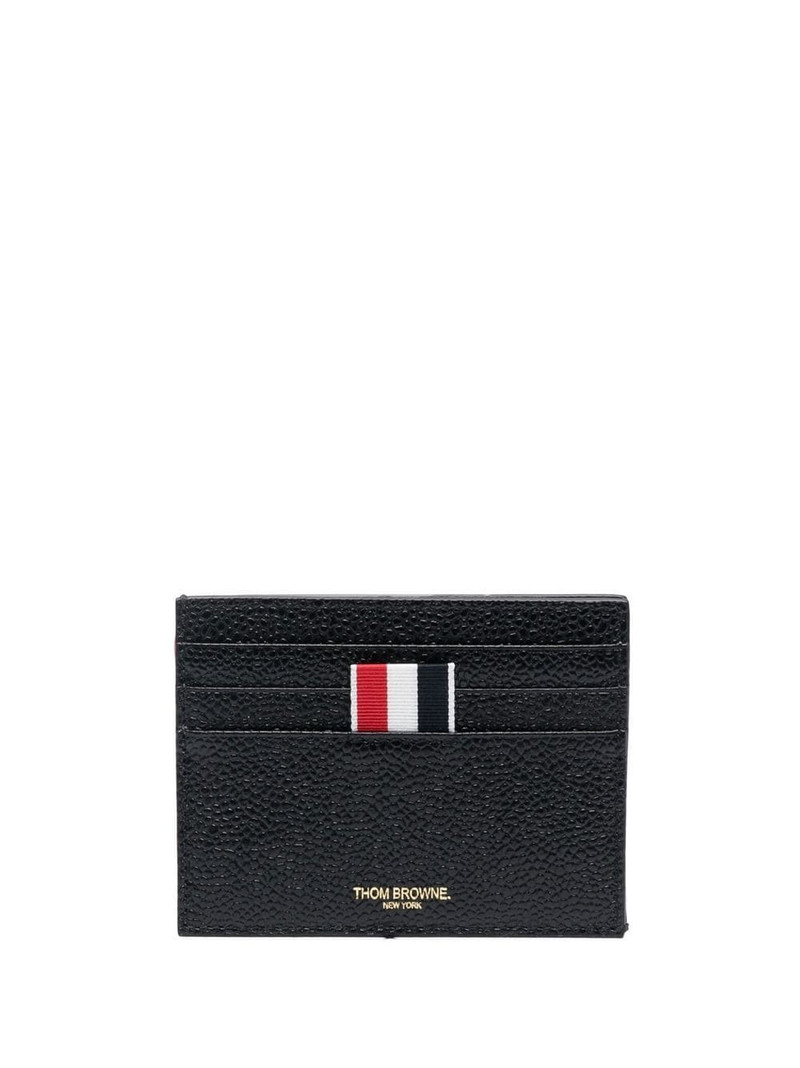 Thom Browne Rwb Edge Stain Double-sided Cardholder outlook