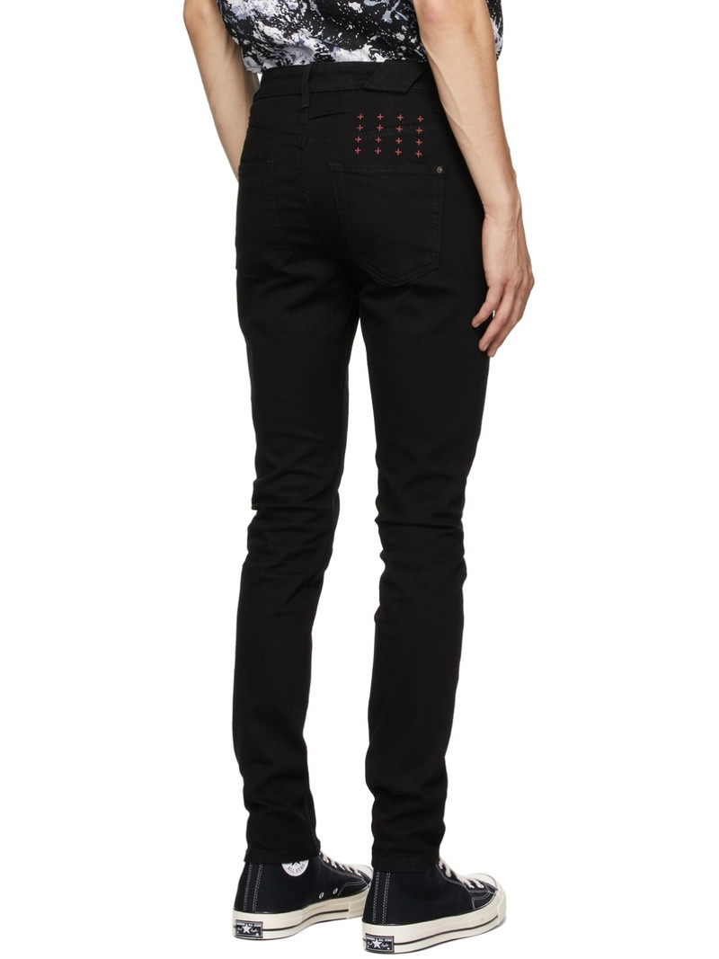 Black Laid Regal Chitch Jeans 3