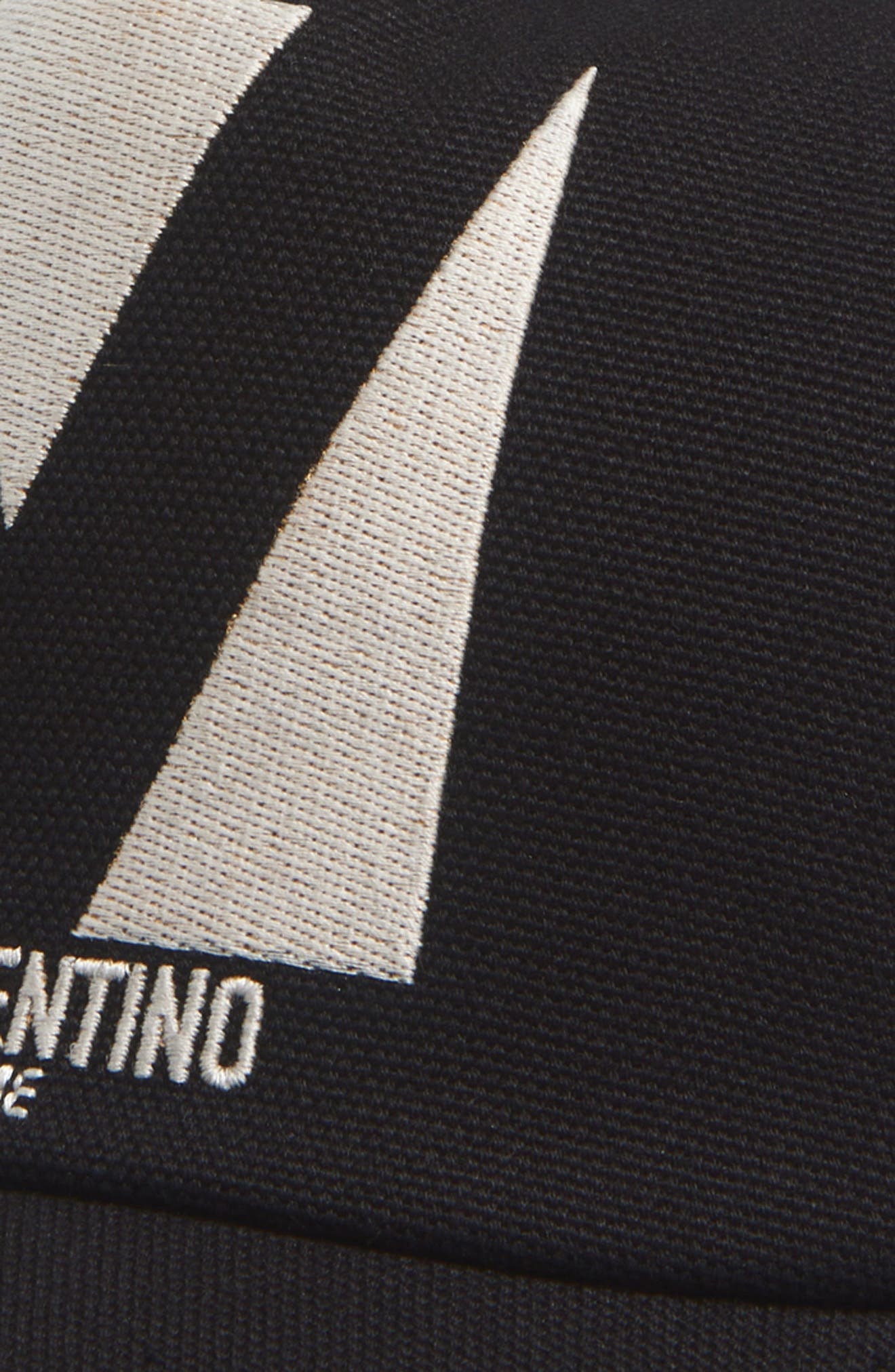 Valentino Garavani Chez Valentino Baseball Cap in Black/Ivory at Nordstrom - 3