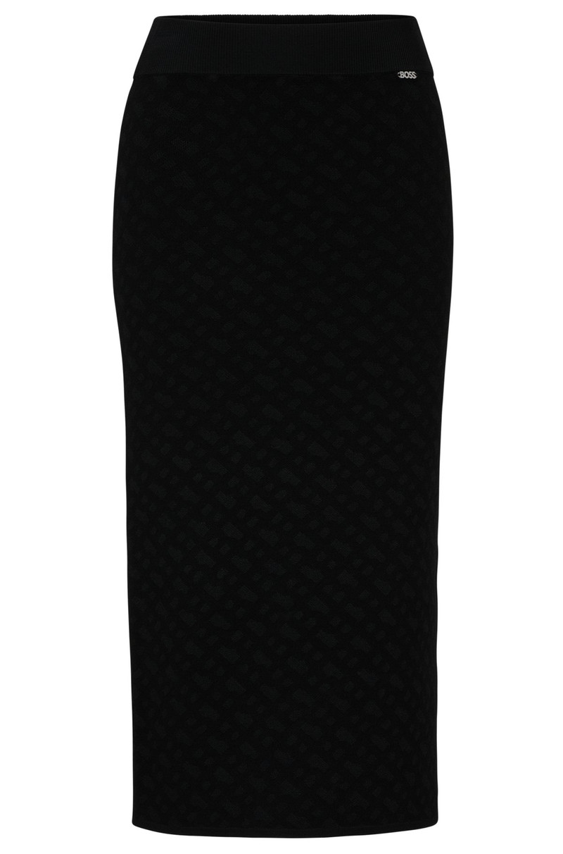 TUBE SKIRT IN KNITTED JACQUARD 1