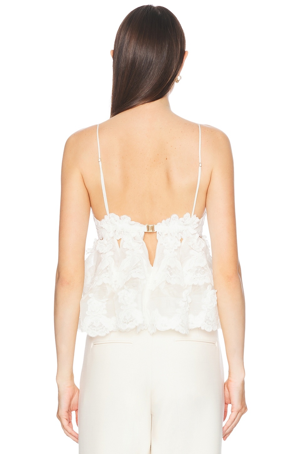 Crush Lace Motif Tiered Top - 3