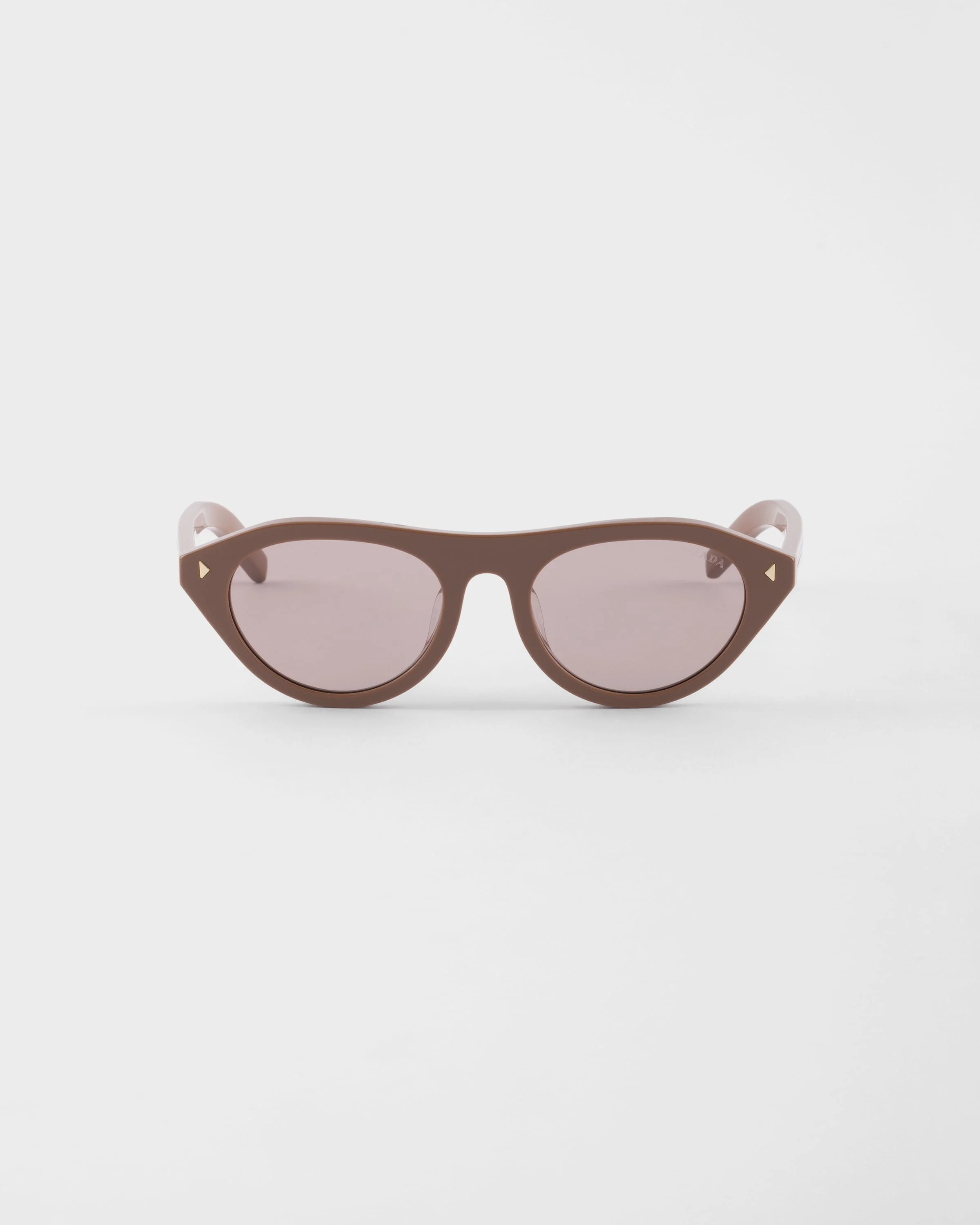 Prada sunglasses with the iconic metal plaque - 1