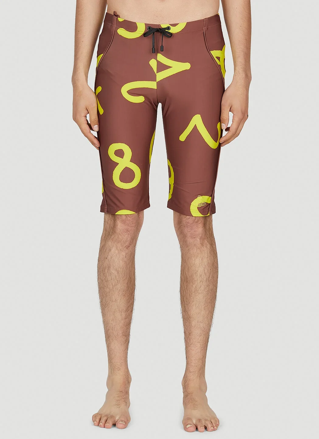 Graphic Print Swim Bermudas - 1