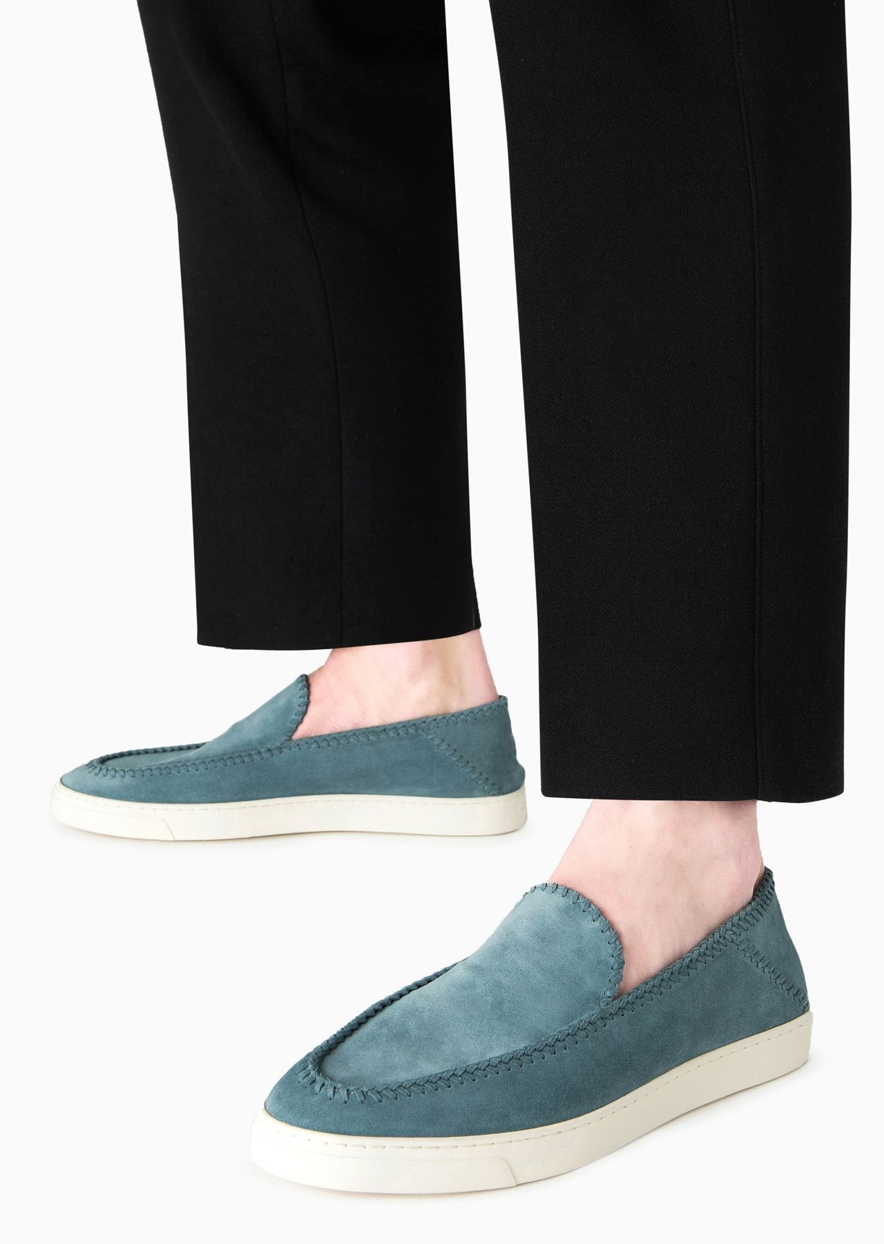 Galleria 3 suede slip-ons - 7