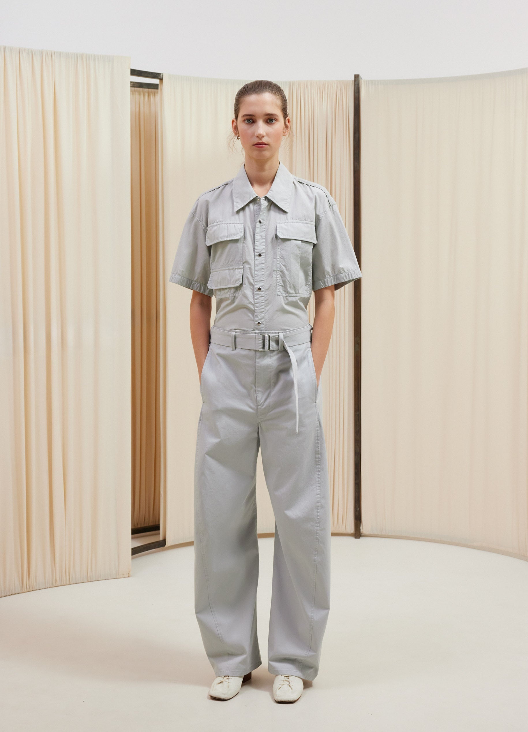 REPORTER SHIRT WITH SNAPS - 3