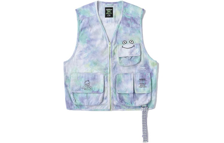 Li-Ning x Disney Graphic Print Vest 'Blue Purple Green' AMDR051-1 - 2