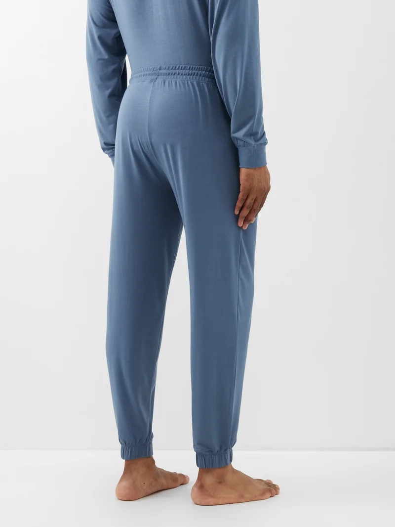 Artist Stripe-tip modal-blend pyjama trousers - 5
