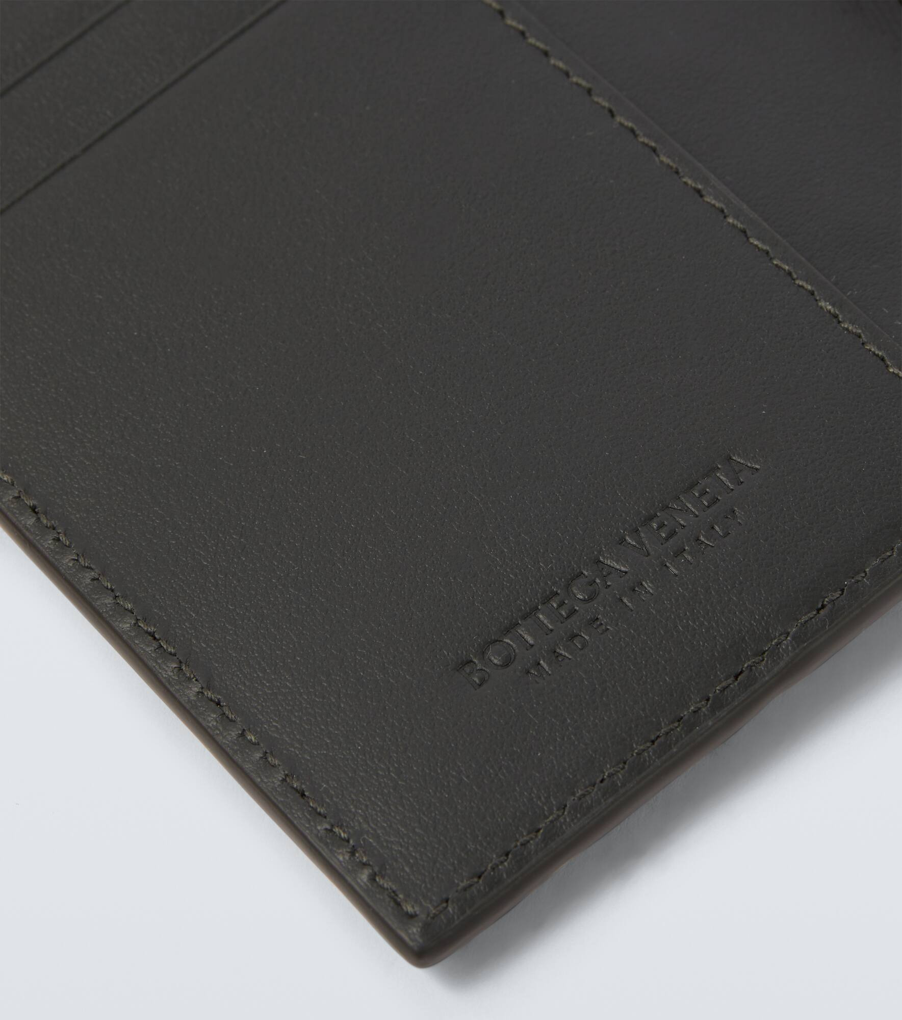 Intrecciato leather wallet - 4