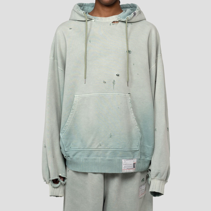 Maison MIHARAYASUHIRO SUN FADED HOODIE outlook