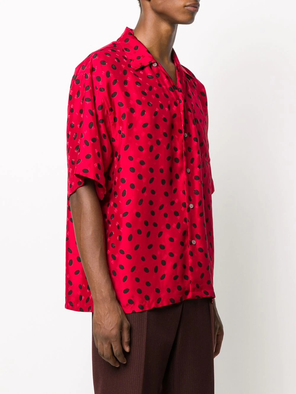 polka dot pattern shirt - 3