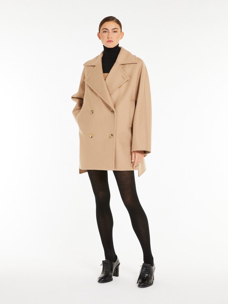 Max Mara ASTURIE1234 Oversized wool and cashmere coat outlook