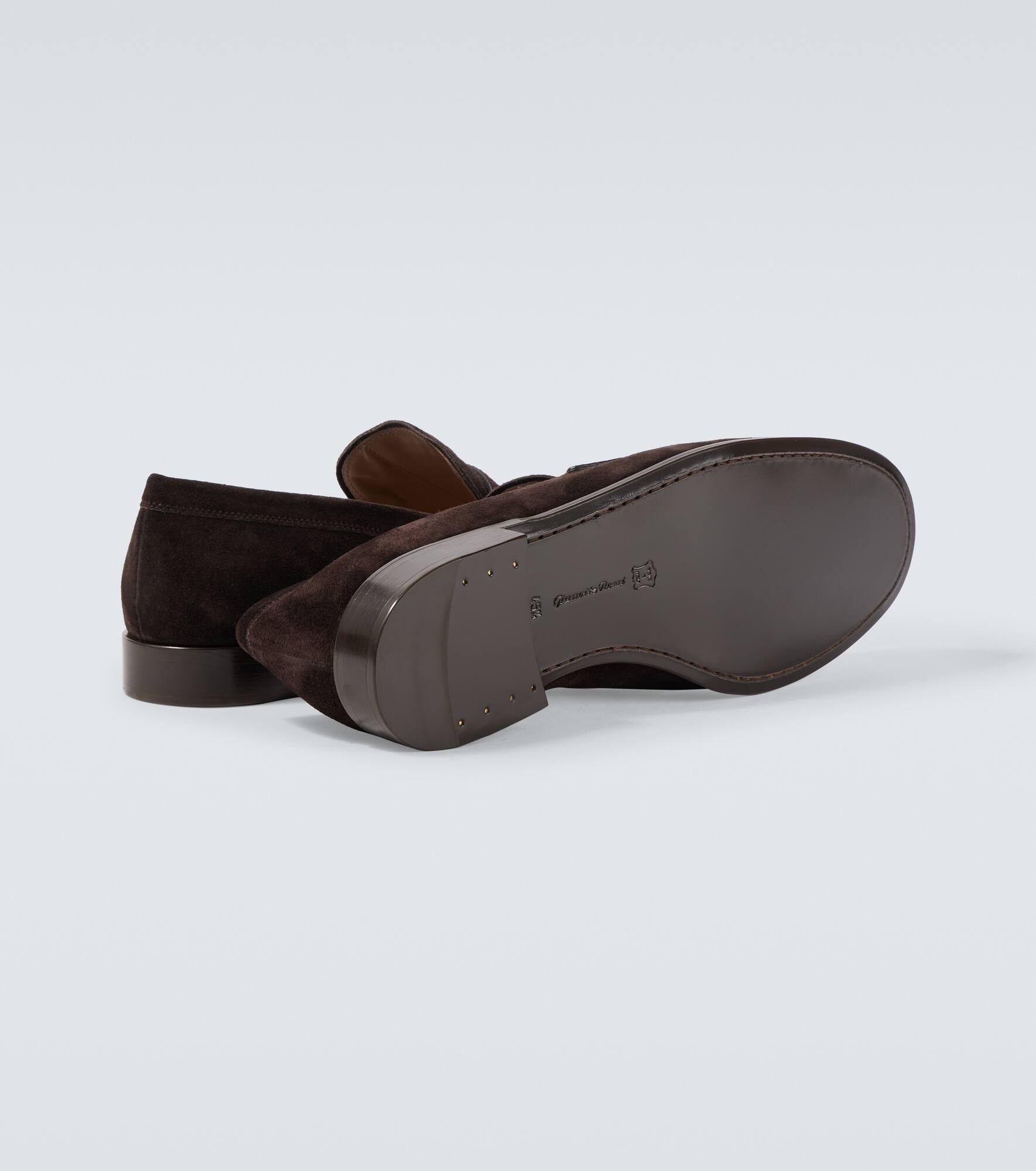 George suede penny loafers - 7
