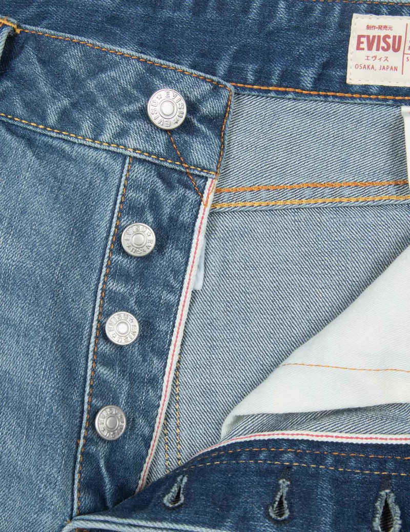 DIAMOND DARUMA PRINTED POCKET CROPPED-FIT JEANS #2027 10