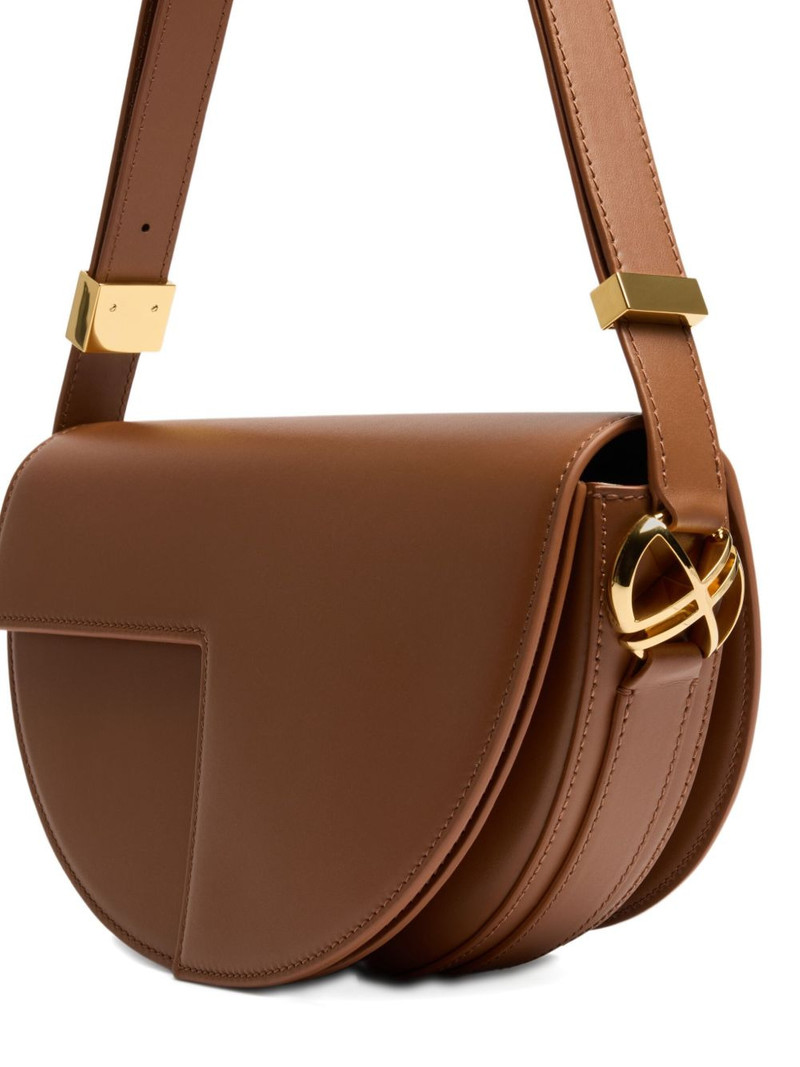 Le Patou half-moon leather shoulder bag 3