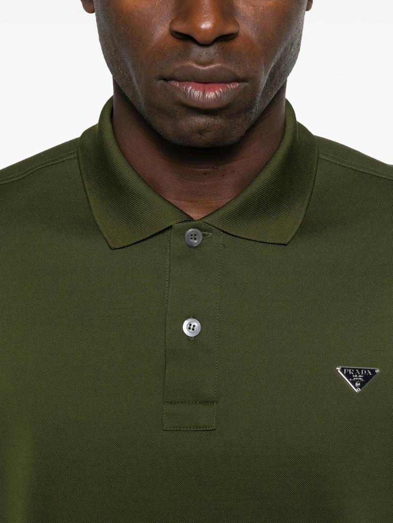 Prada Prada Triangle-logo Polo Shirt outlook