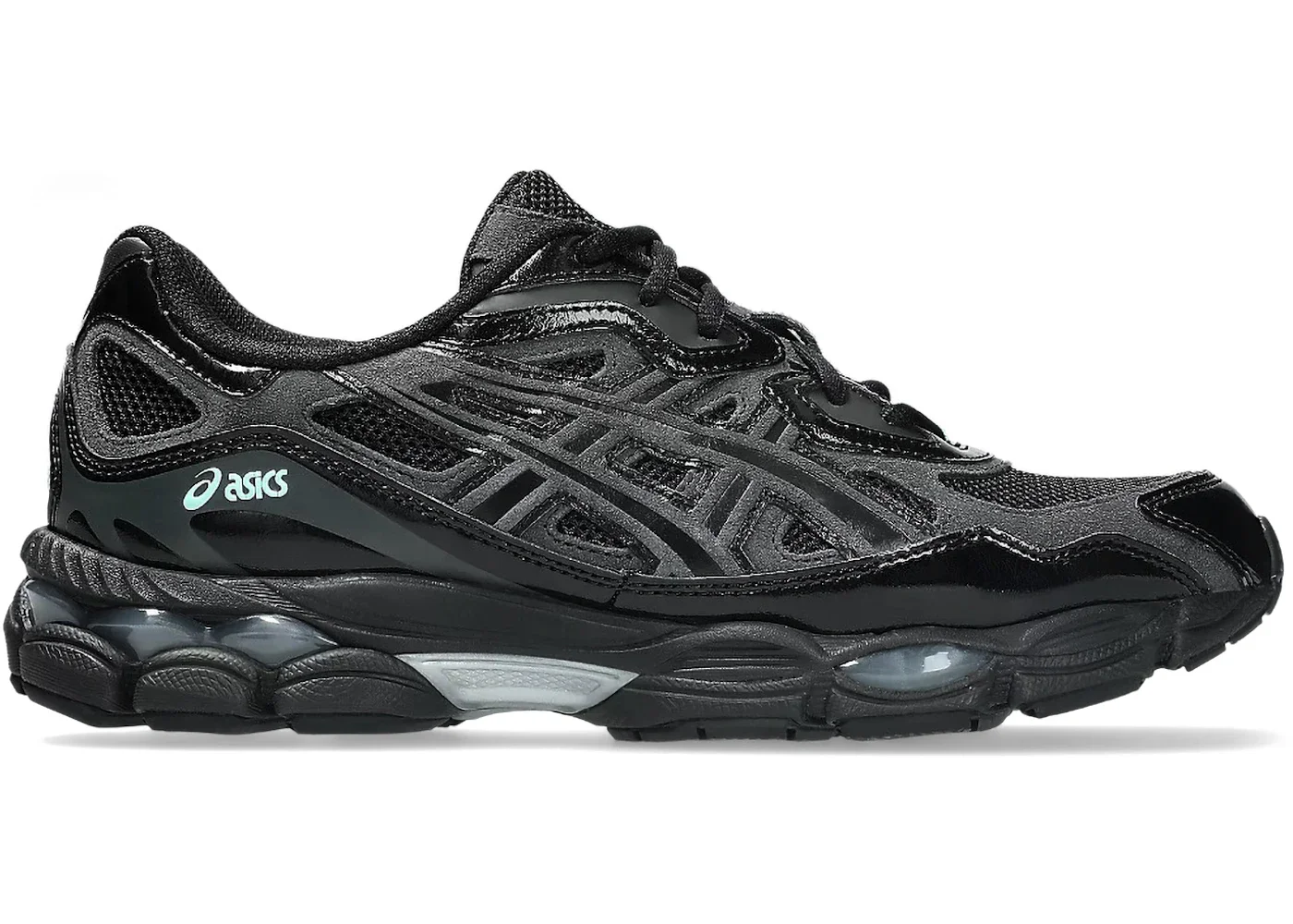ASICS Gel-NYC Black Graphite Grey Light Blue - 1