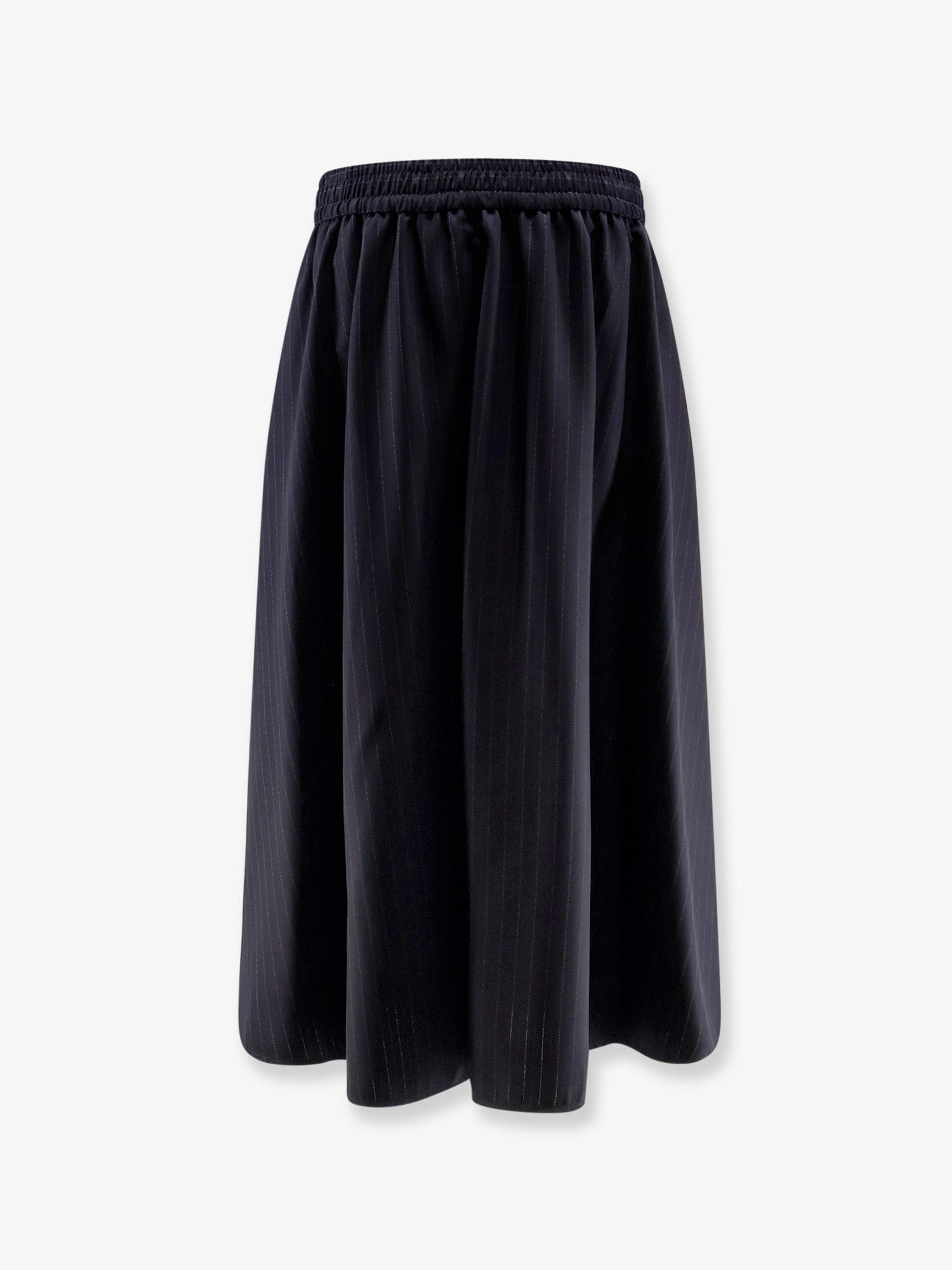 Golden Goose Deluxe Brand Women Striped Virgin Wool Midi Skirt - 2