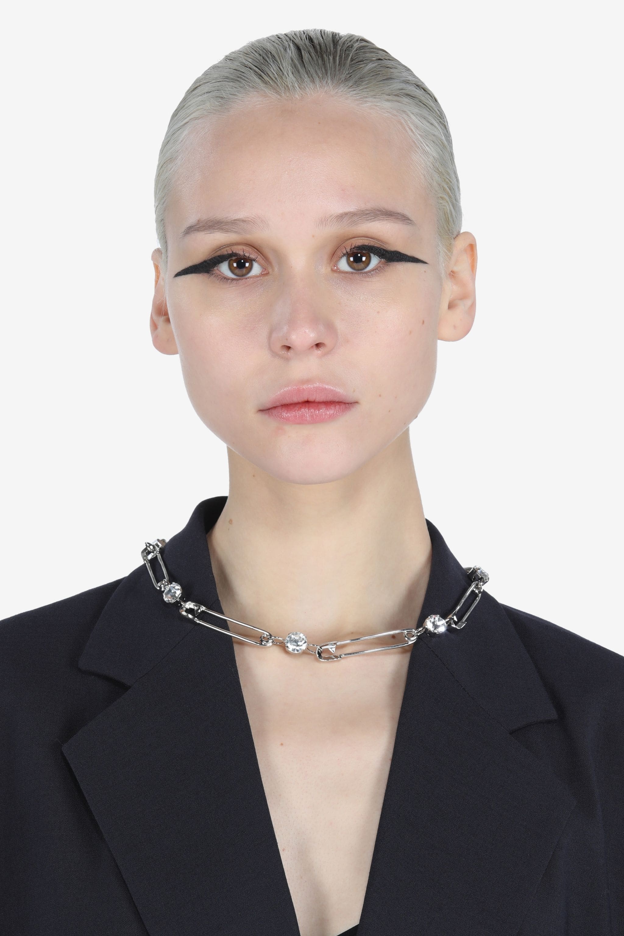 CRYSTAL-EMBELLISHED NECKLACE 1