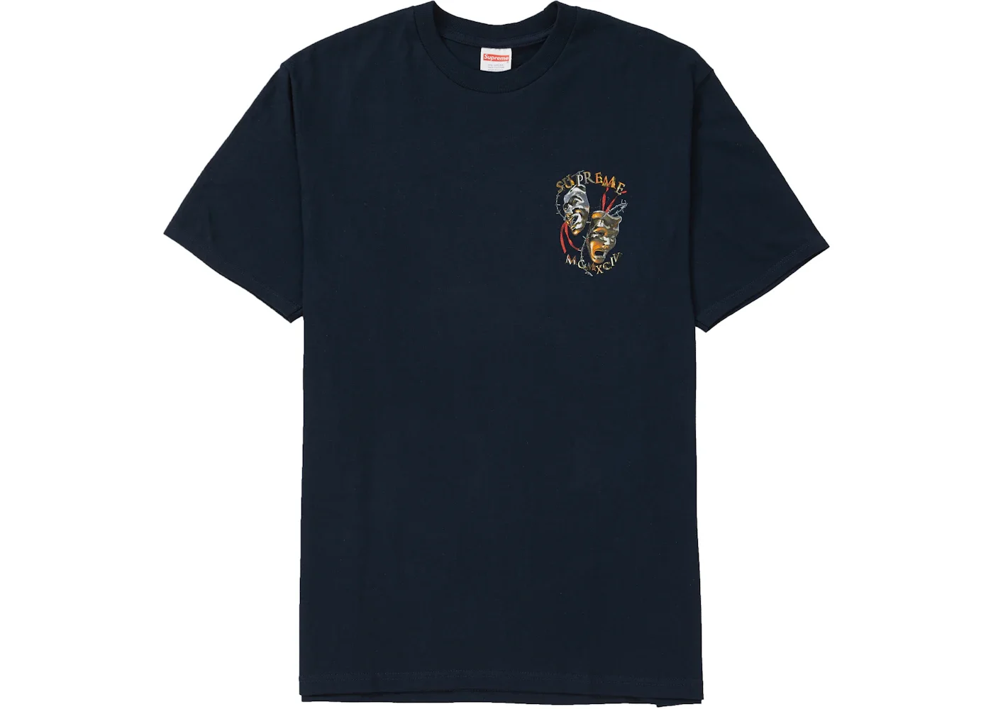 Supreme Laugh Now Tee Navy - 1